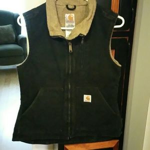 Woman's Carhartt Black Stonewashed XS Vest