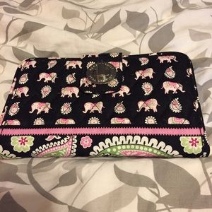 Vera Bradley Turnlock Wallet