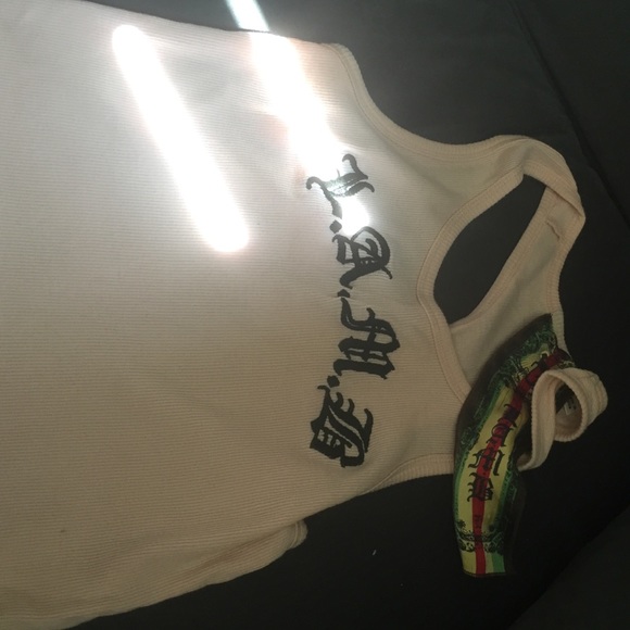 L.A.M.B racer tank