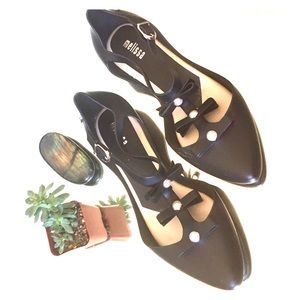 Melissa T-Strap Mules