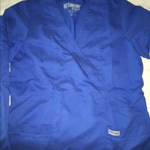 Greys Anatomy Royal Blue Scrubs!