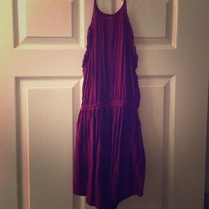 Free people low back romper