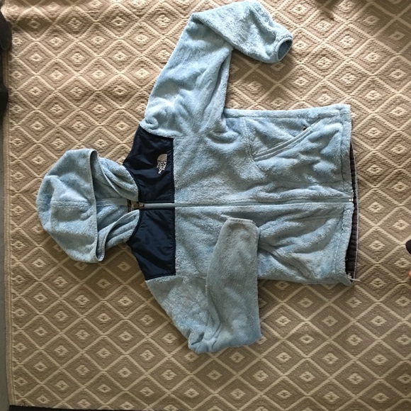 Fuzzy North Face Jacket