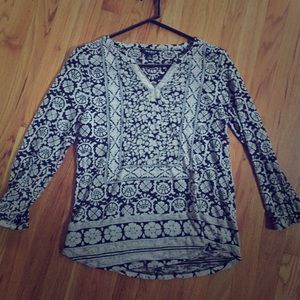 Lucky Brand printed cotton shirt
