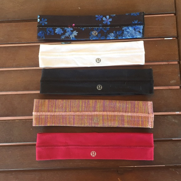 5 Lululemon headbands