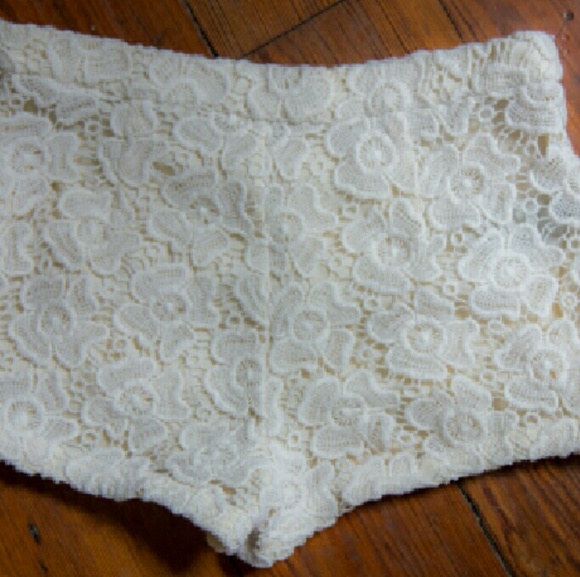White shorts