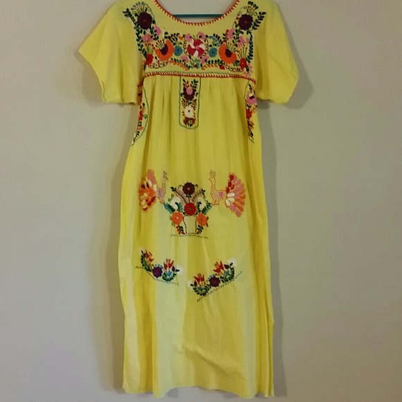 Yellow mexican dress Yellow mexican dress
