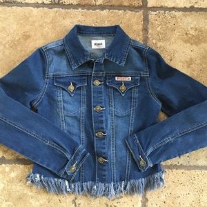 Adorable Hudson girls denim jacket