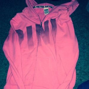 Vs hoodie says pink 💕