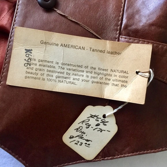 HP • Vintage Real Leather Jacket - Picture 3 of 4