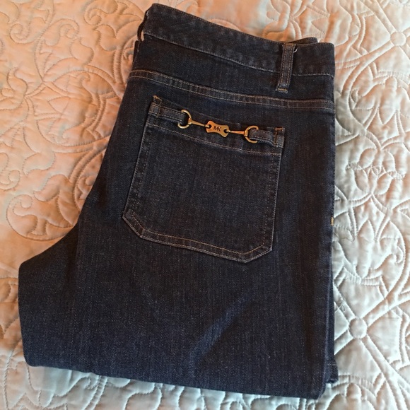 Authentic Michael Kors Dark Denim Jeans - Picture 2 of 4
