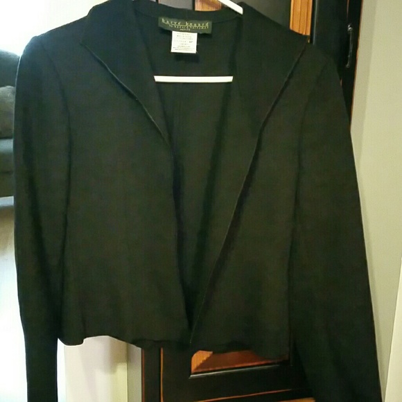 Harve benard black blazer size 6