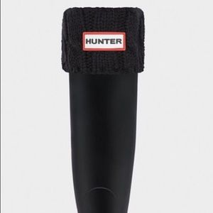 Hunter Six Stich cable boot socks