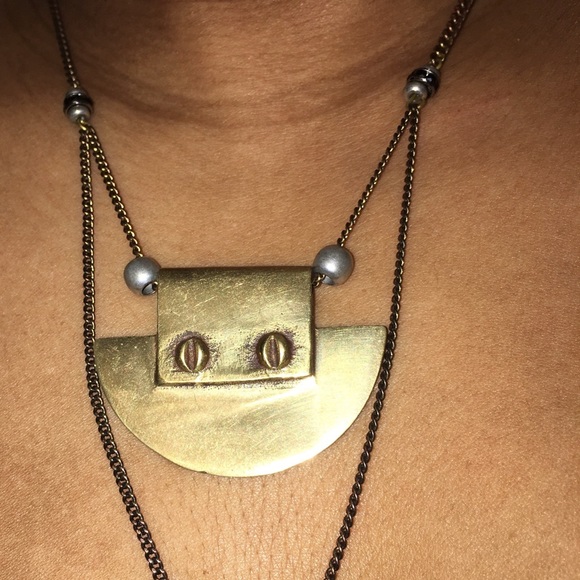 Authentic Vanessa Mooney mixed metal necklace! - Picture 4 of 4