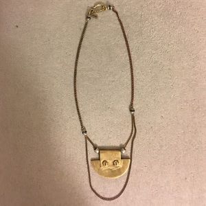 Authentic Vanessa Mooney mixed metal necklace!