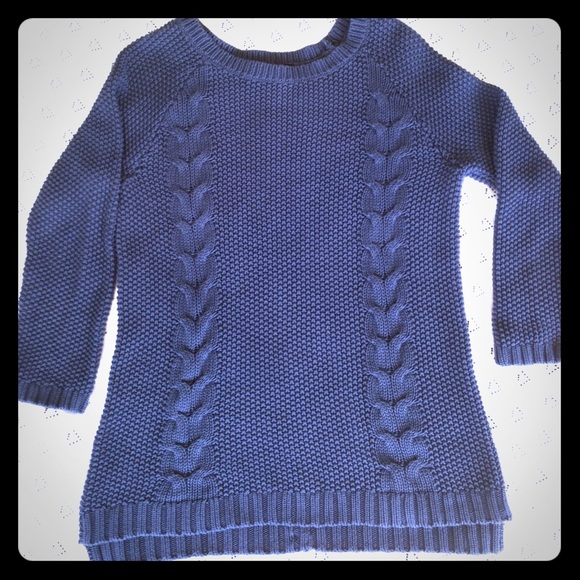 Cynthia Rowley Shaker Stitch Sweater