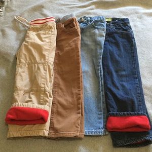 Lot of 4 pants 4t
