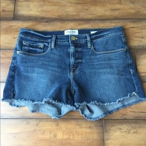 Frame Denim Cut Off Shorts