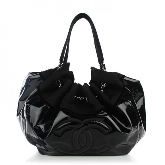 Chanel Vinyl Cabas Tote