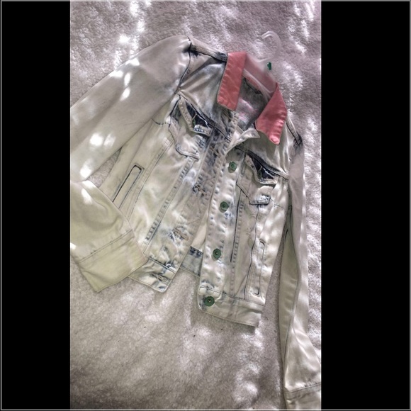 Aeropostale bleached jacket