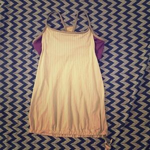 Fabletic mesh built in shelf bra workout tank