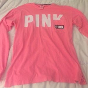 PINK long sleeve top NWOT