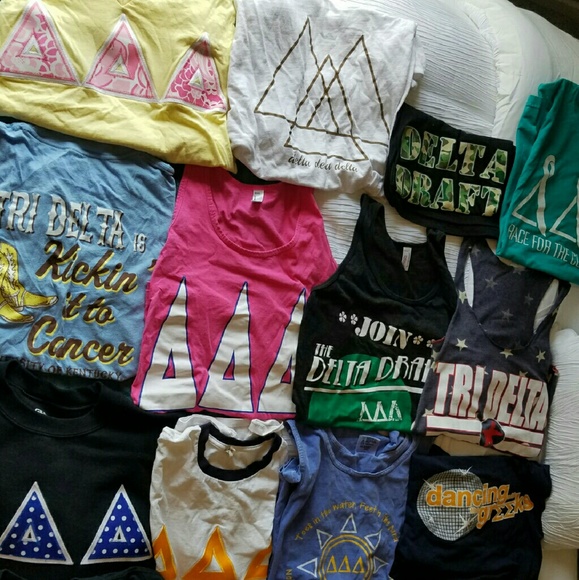 Tridelta t shirts