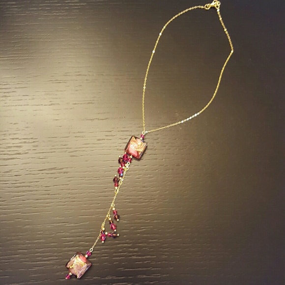 Boutique necklace. 18K plated over sterling silver
