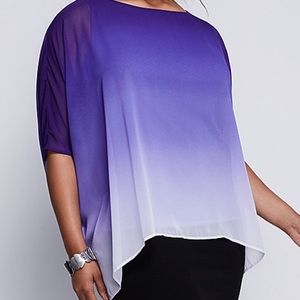 Lane Bryant batwing top