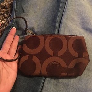 Coach wrist bag