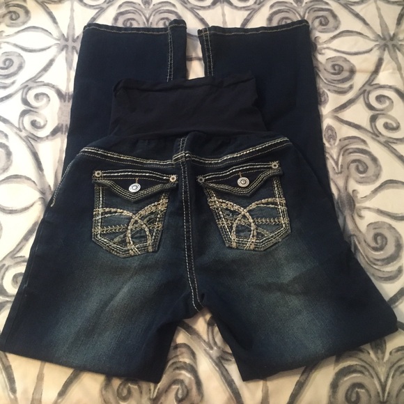 NWOT| Maternity Bootleg Jeans - Picture 1 of 3