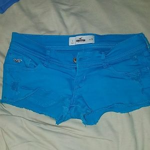 Hollister blue shorts