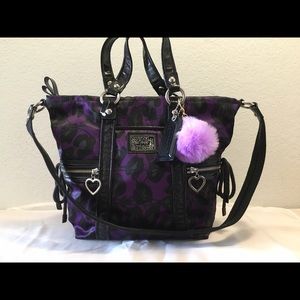 👀❤️RARE❤️ Coach Poppy Daisy Shoulder Purse Bag