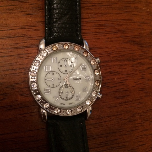 Black and Silver Women's Watch