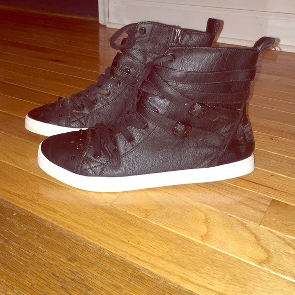 High top sneakers
