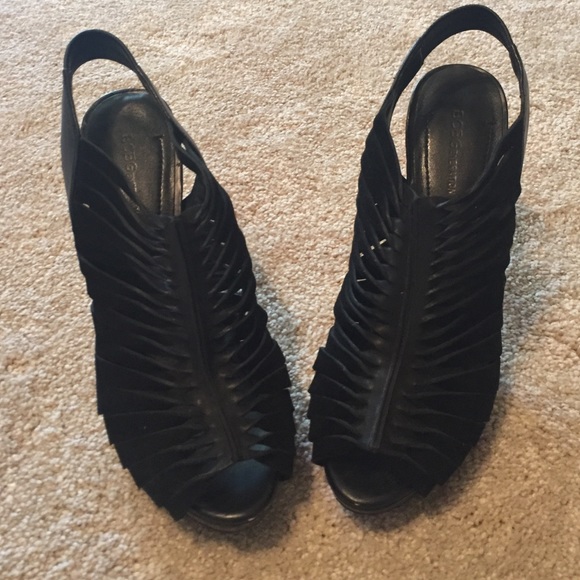 Black heels