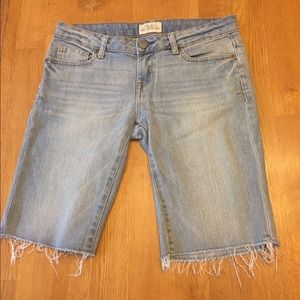 New women's Aeropostale Bermuda jean shorts