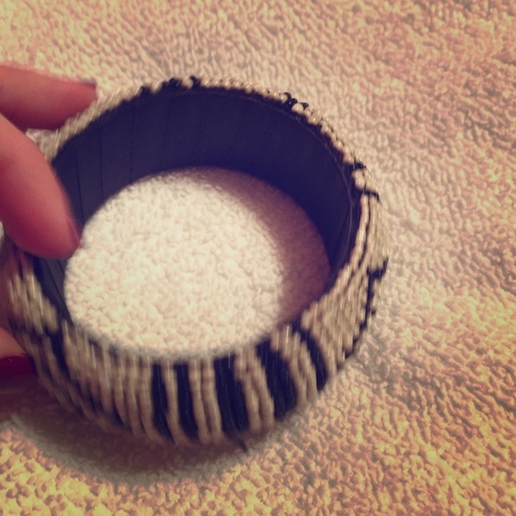 Beaded bangle