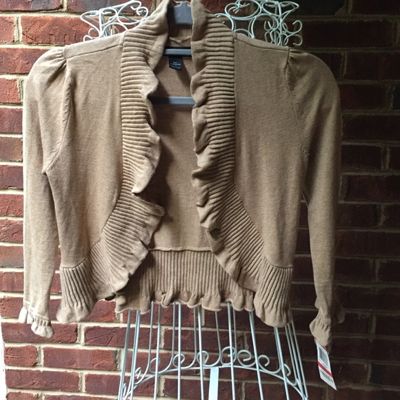 INC International Concepts open sweater