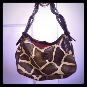 Dooney and Bourke animal print bag