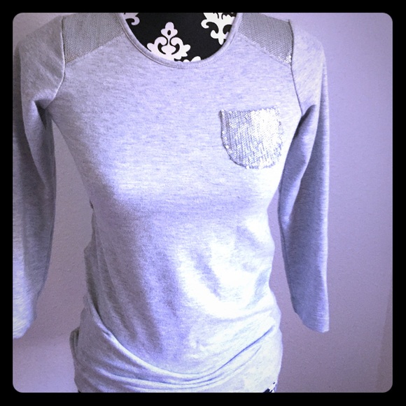 Sequin top!