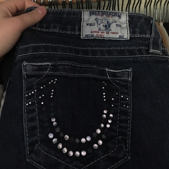True religion dark wash jeans 🖤