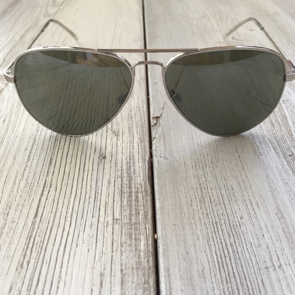 Electric sunglasses silver aviators