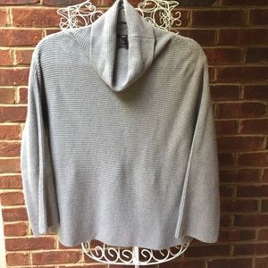 Talbots gray sweater size P