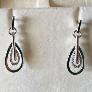 Beautiful diamond earrings