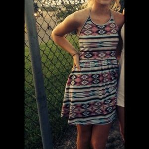 Aztec printed dress from Wet Seal (small)