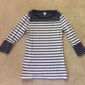 SPRING CLEANING J Crew Boatneck Tee