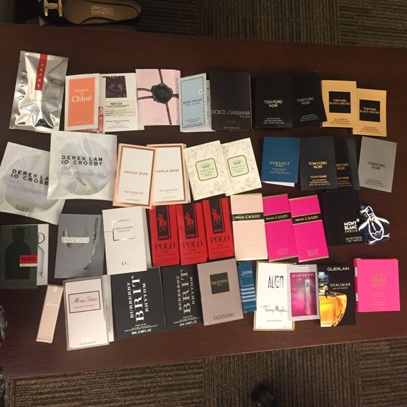41 new fragrance samples tom ford givenchy etc