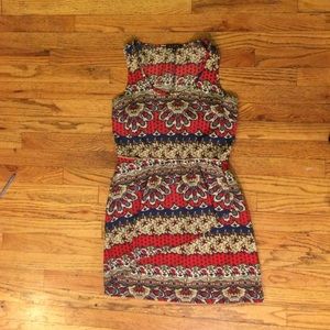 Mod Cloth printed paisley dress