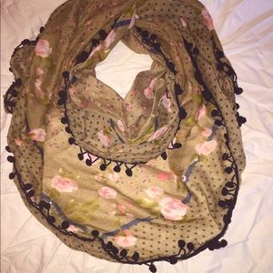 Floral scarf